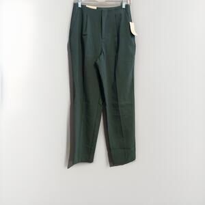 A New Day Smoked Turquoise Tapered Leg High Rise Slim Pants 2R Pockets‎ Trousers